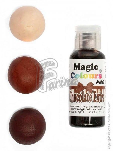 Краситель гелевый пищевой Magic Colours Pro 32гр - Шоколадный< фото цена